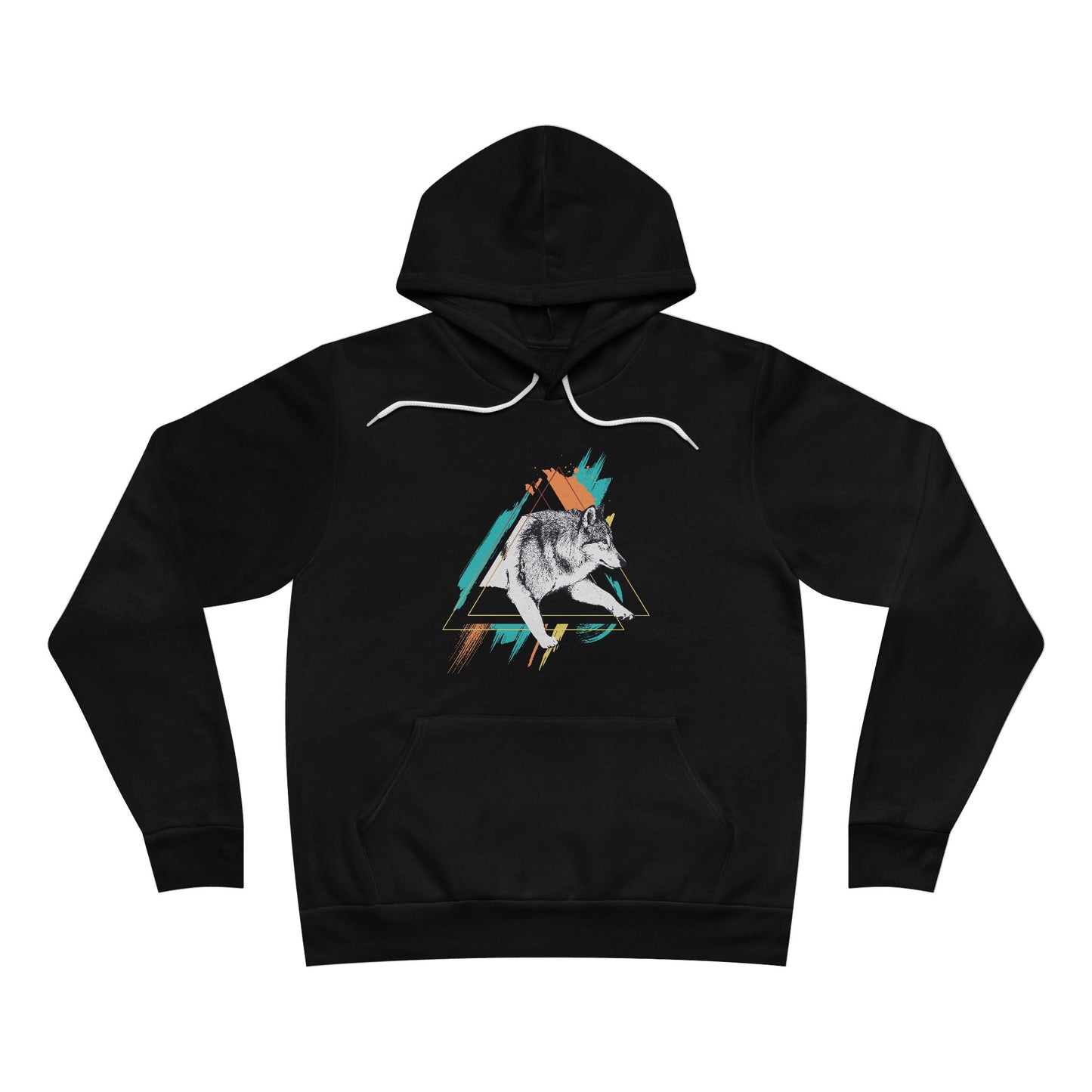 Nali (Teal/Orange) Pullover Hoodie