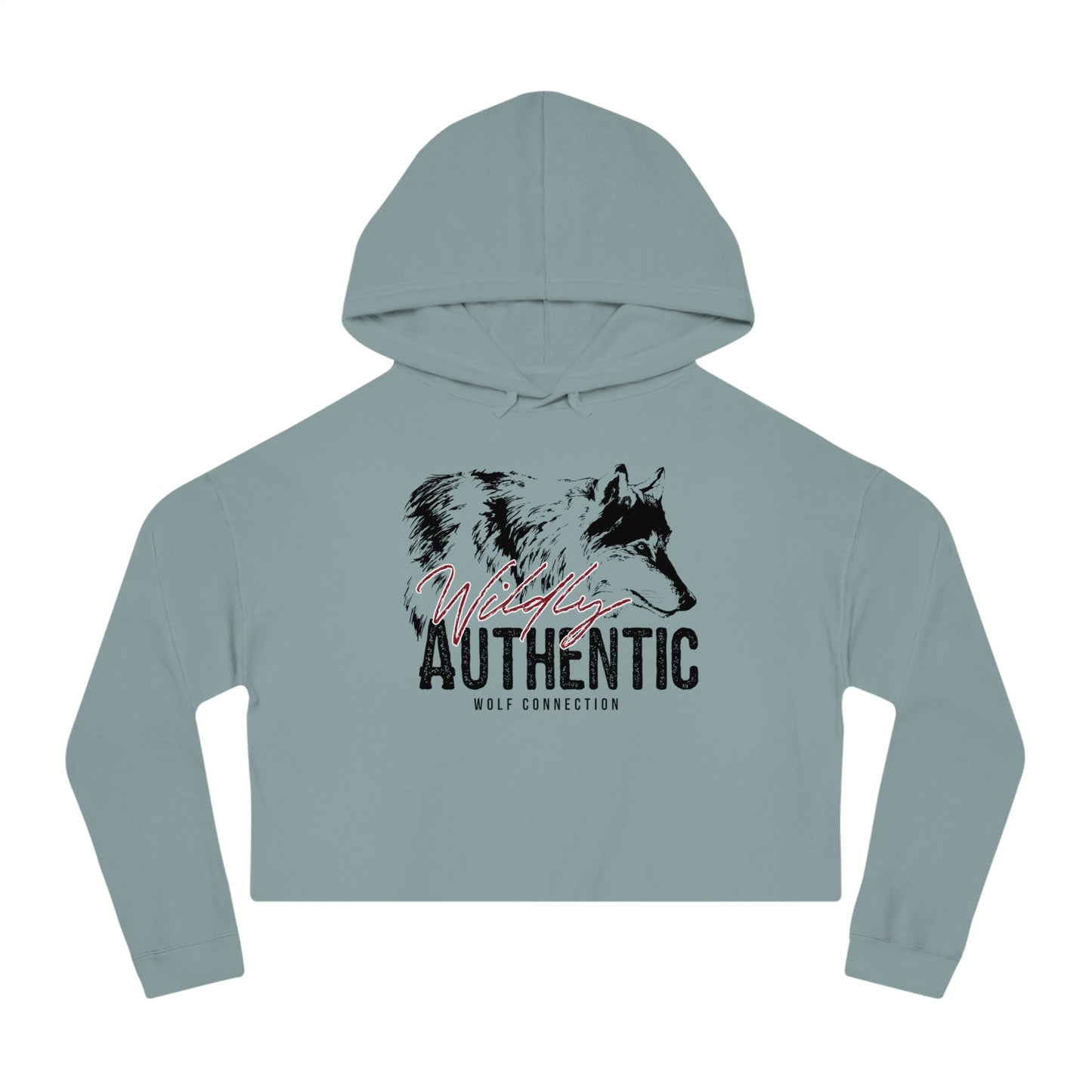 Wildly Authentic Women’s Cropped Hooded Sweatshirt