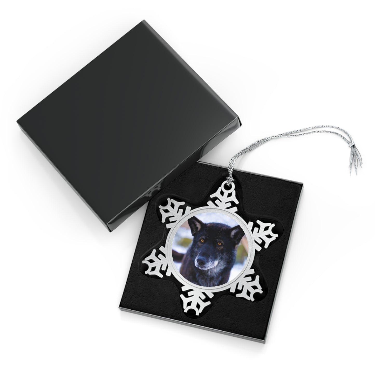Gemma Pewter Snowflake Ornament
