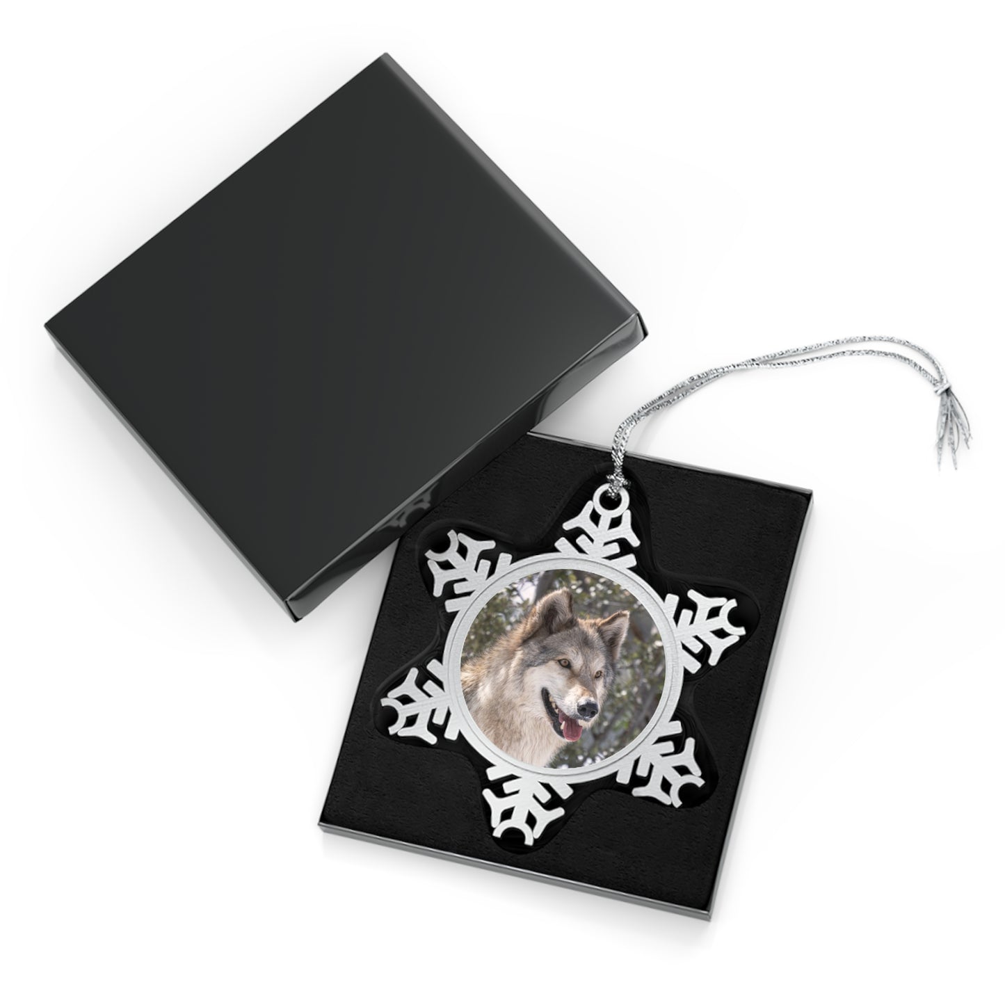 Anora Pewter Snowflake Ornament
