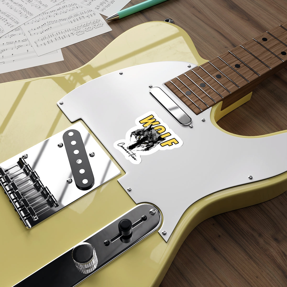 Neo Wolf Connection Sticker