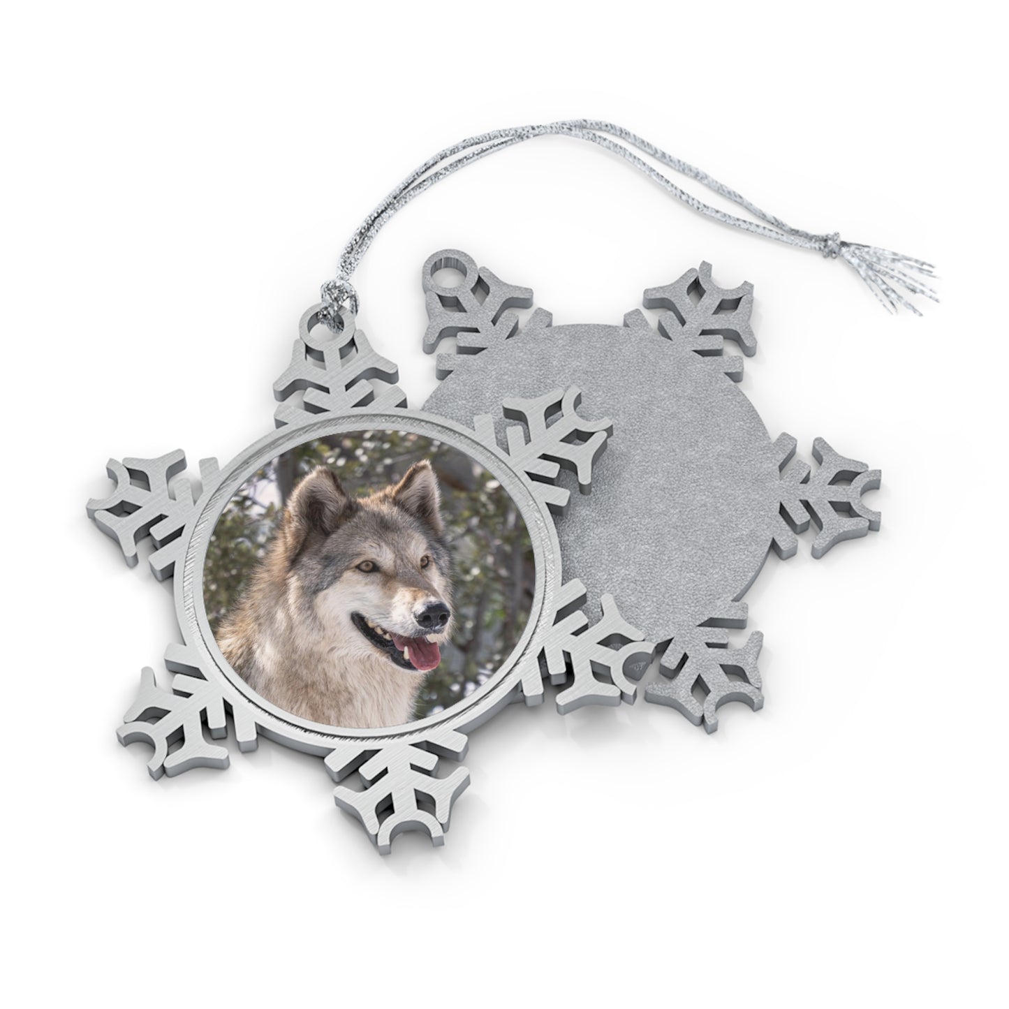 Anora Pewter Snowflake Ornament