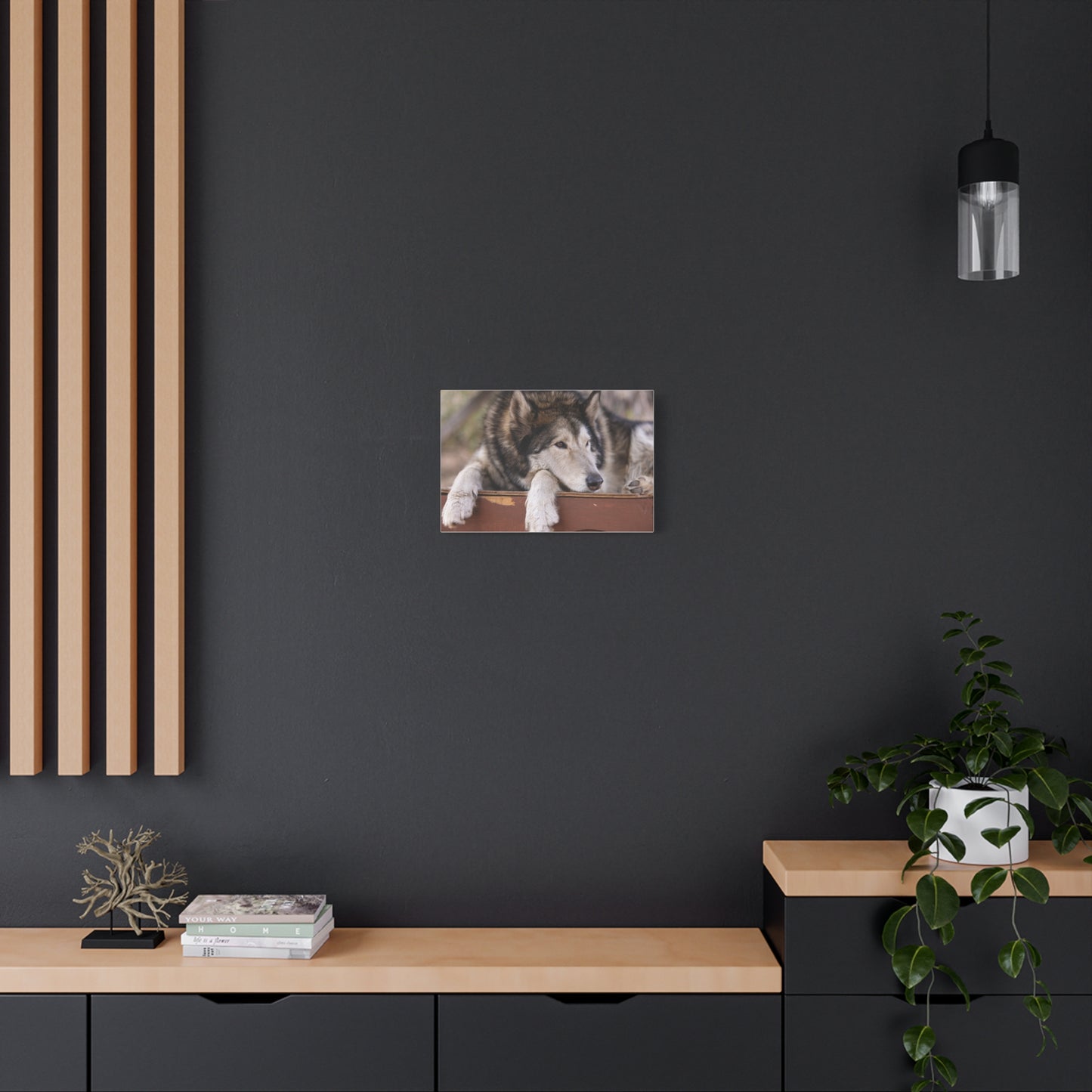 Wolfee Canvas Print