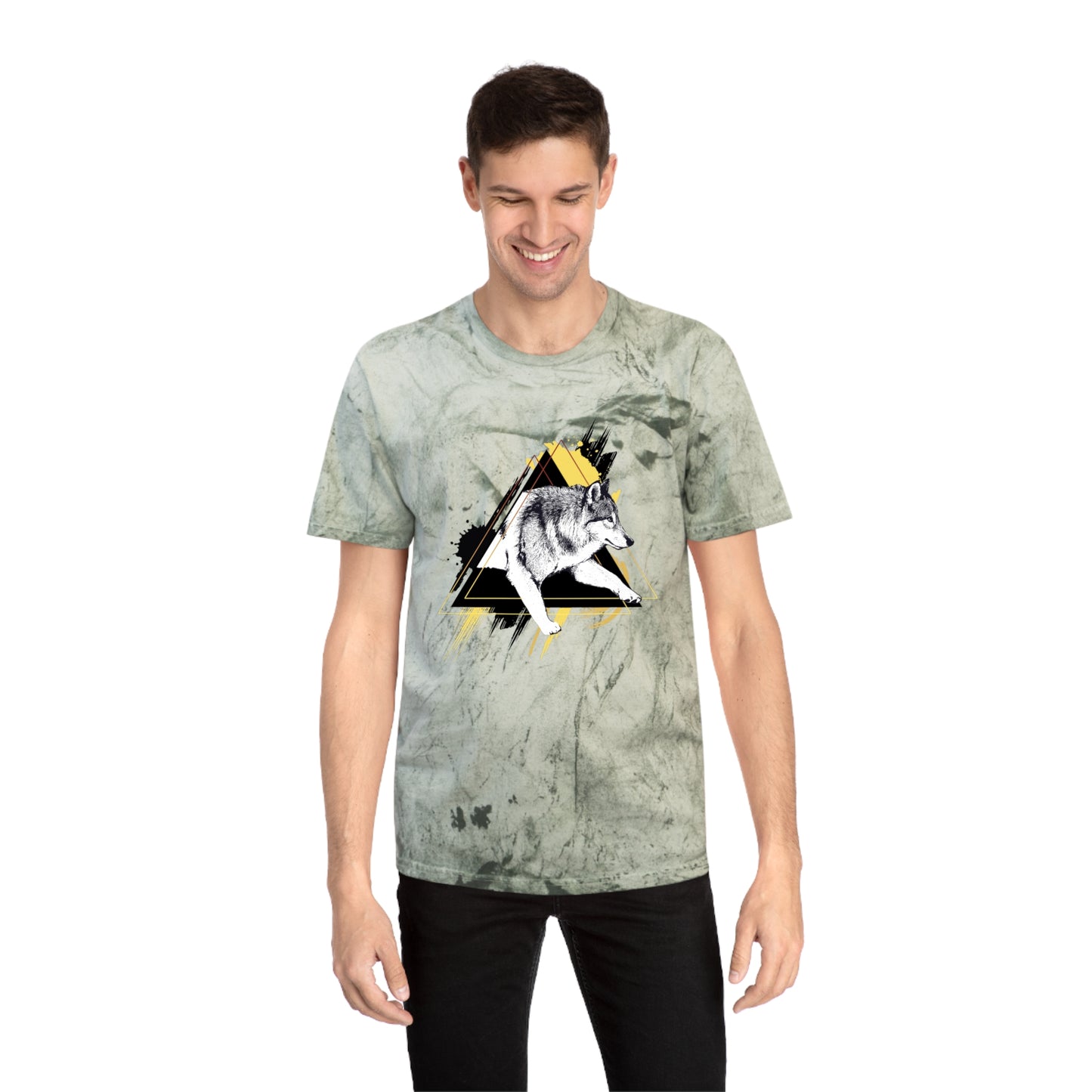 Nali (Black/Yellow) Color Blast T-Shirt