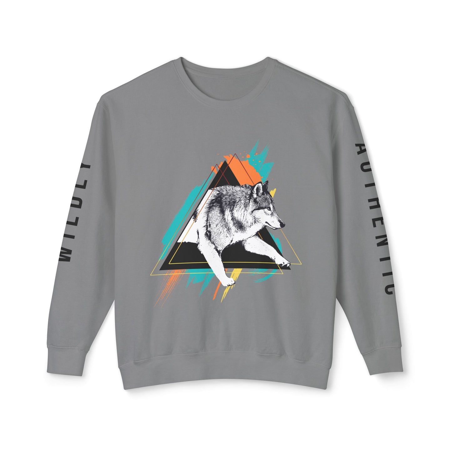 Nali (Teal/Orange) Crewneck Sweatshirt