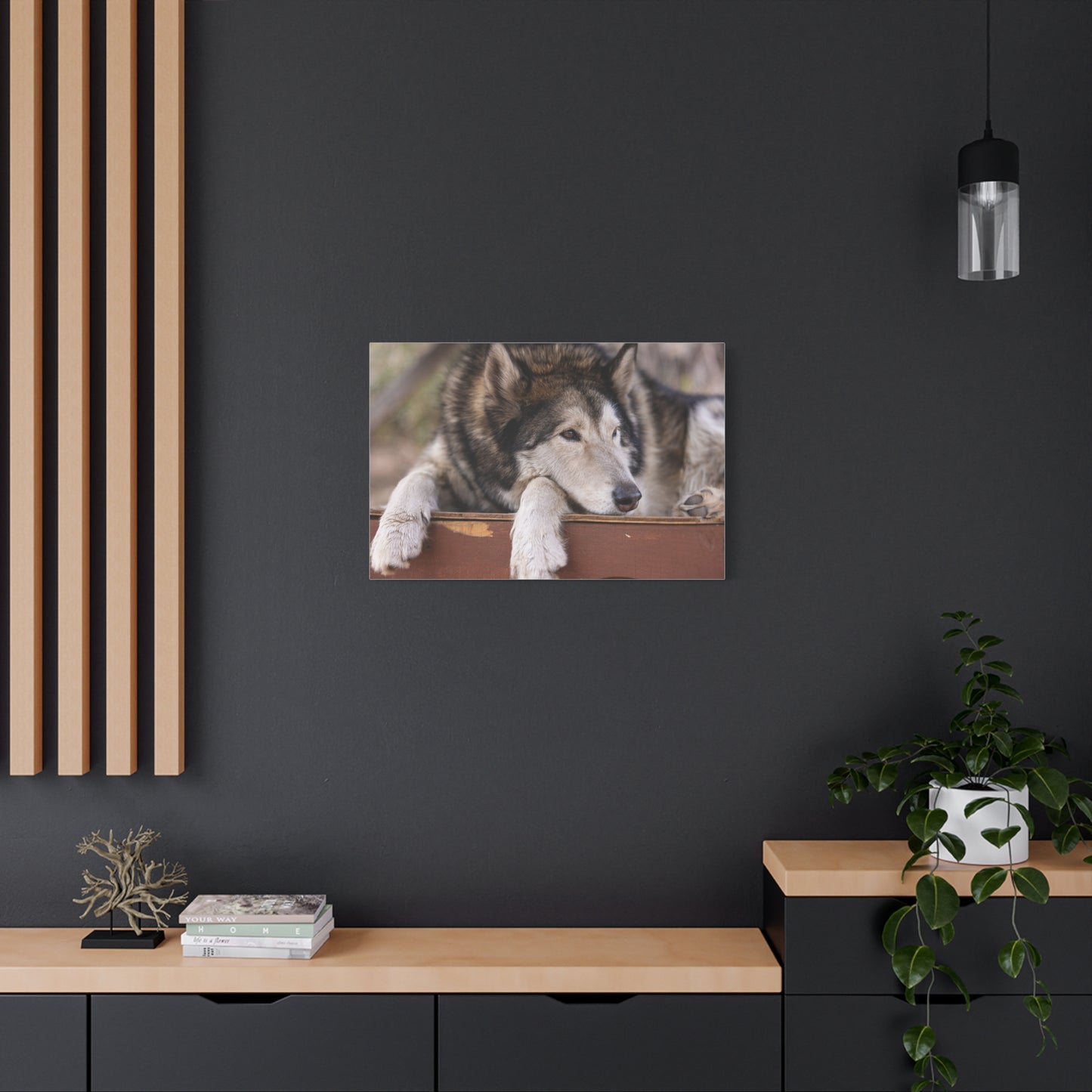 Wolfee Canvas Print