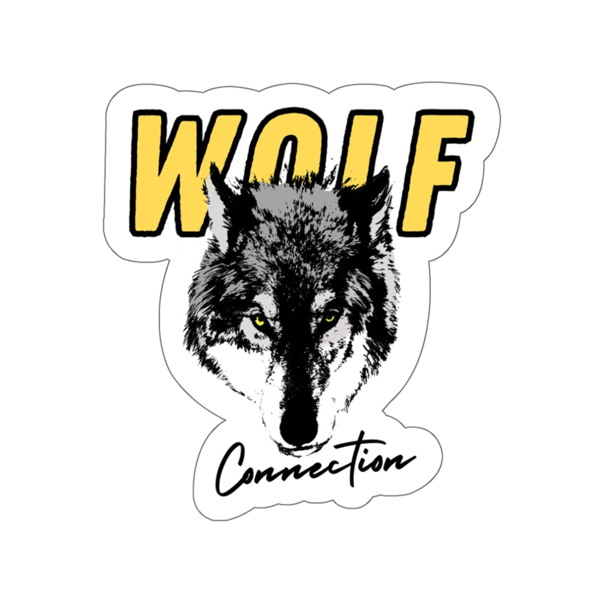 Neo Wolf Connection Sticker
