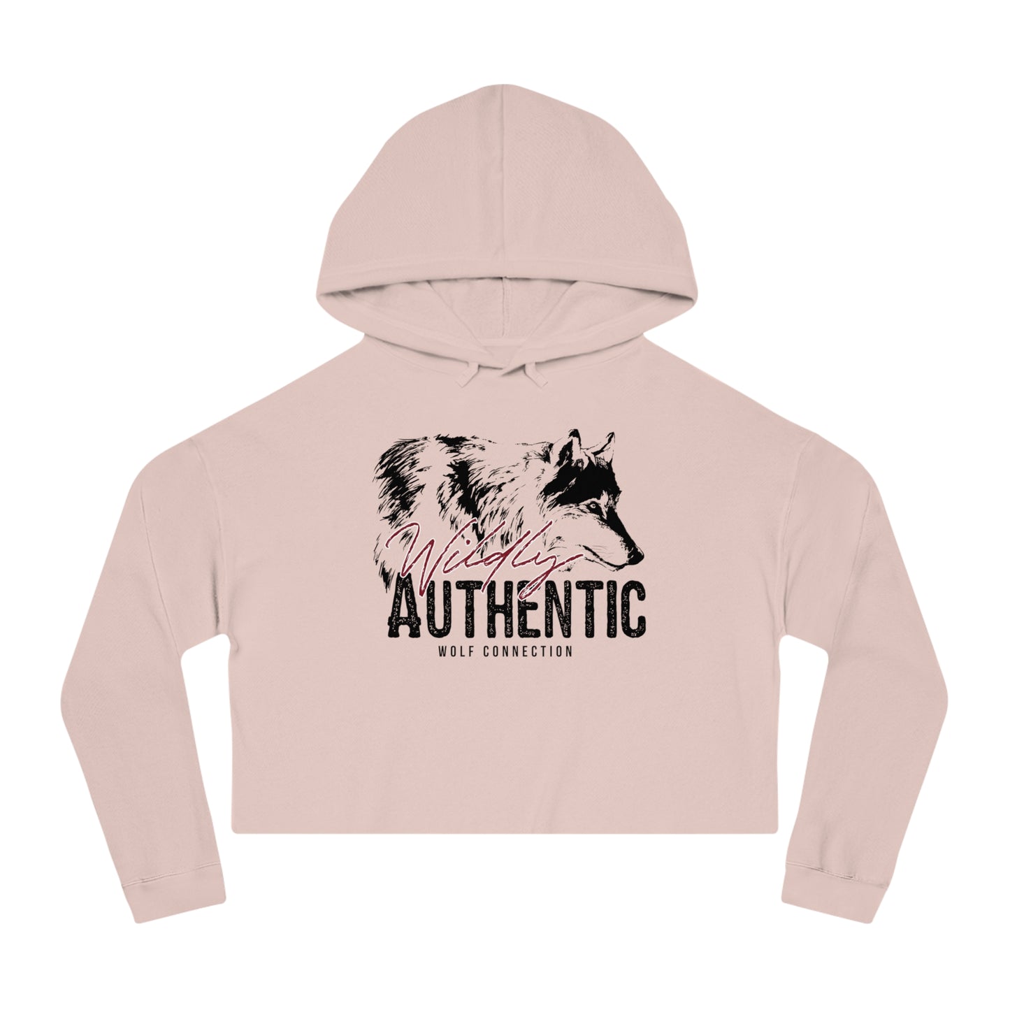 Wildly Authentic Women’s Cropped Hooded Sweatshirt