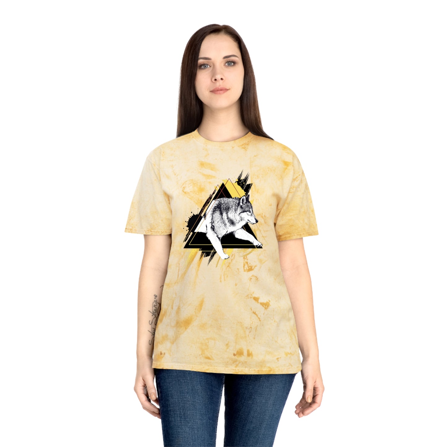Nali (Black/Yellow) Color Blast T-Shirt