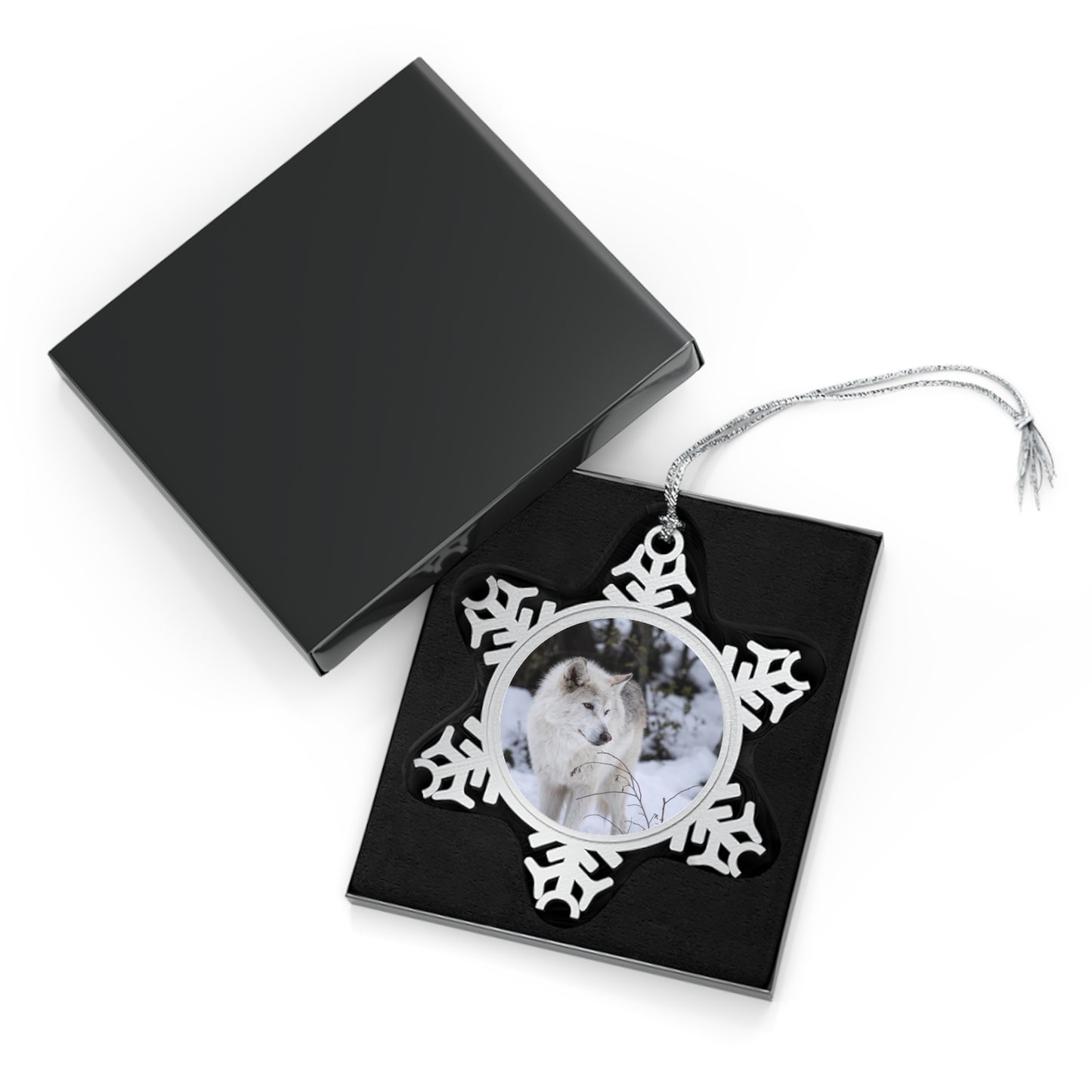 Bella Pewter Snowflake Ornament