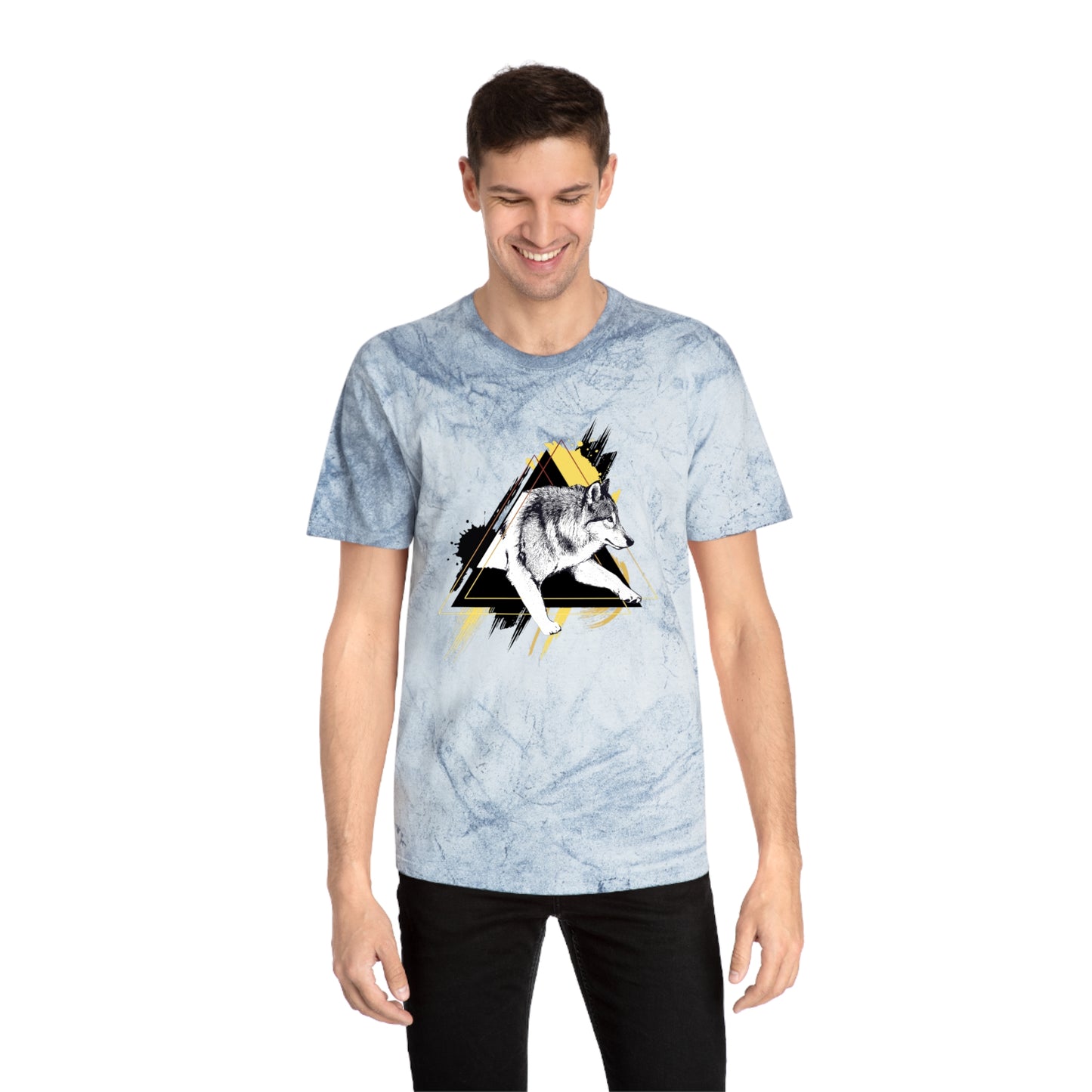 Nali (Black/Yellow) Color Blast T-Shirt