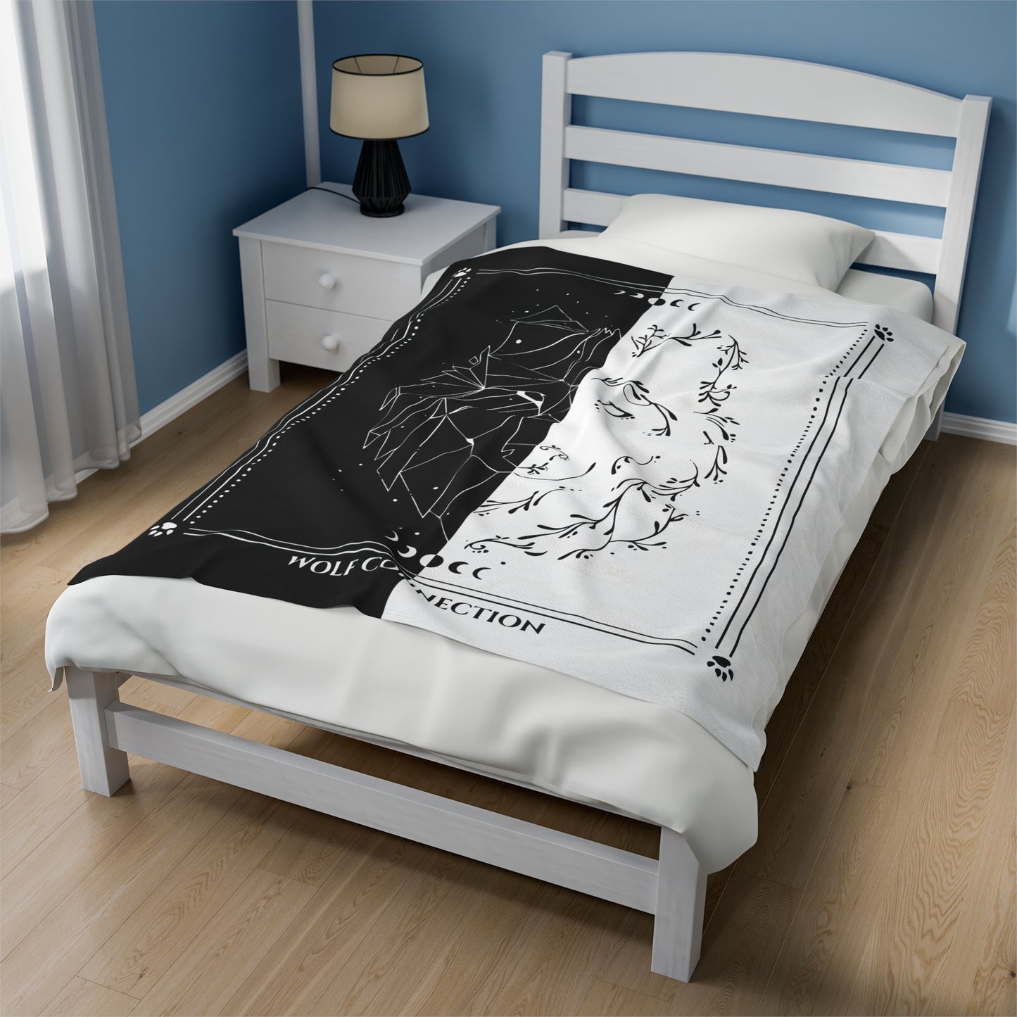 Wolf Connection Velveteen Plush Blanket