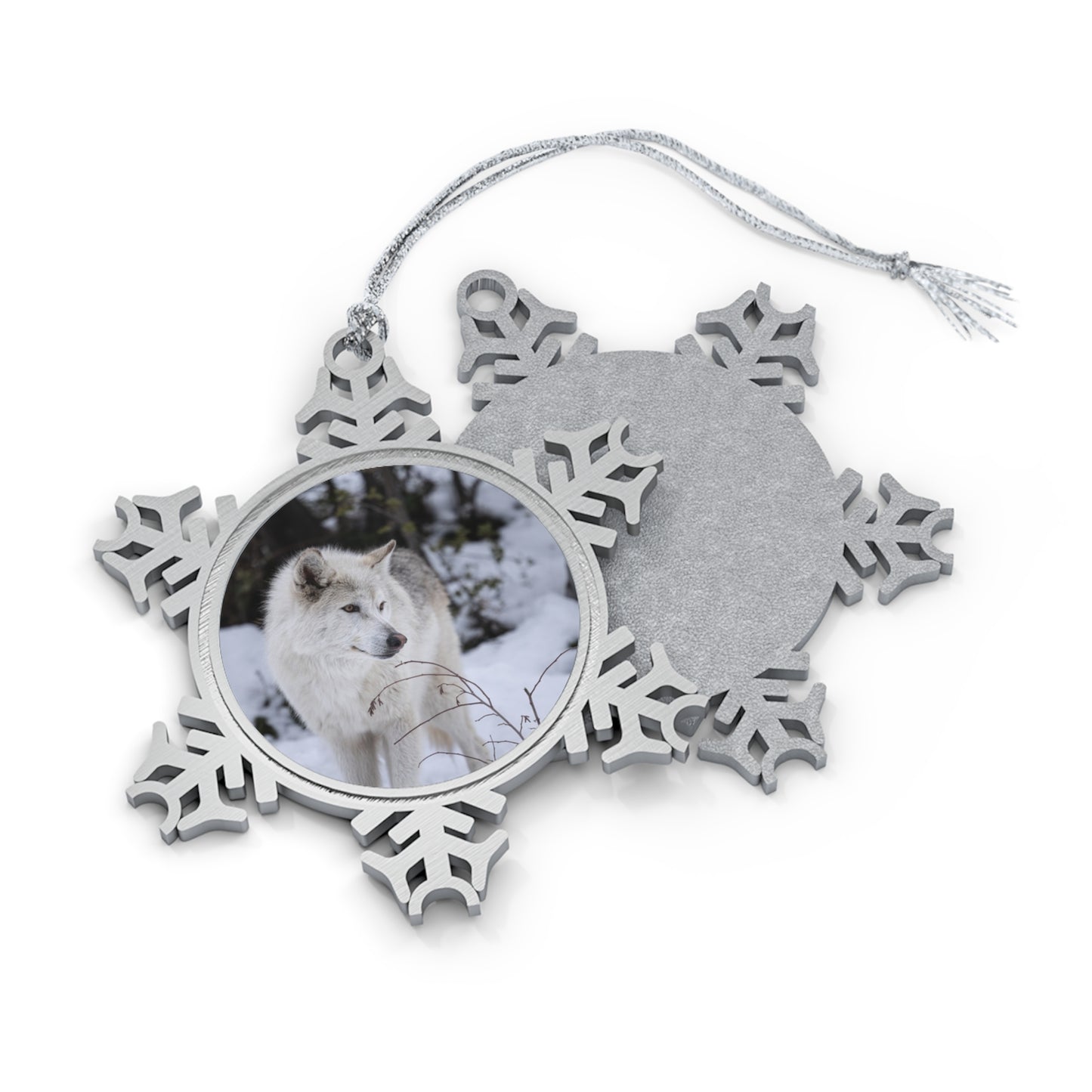Bella Pewter Snowflake Ornament