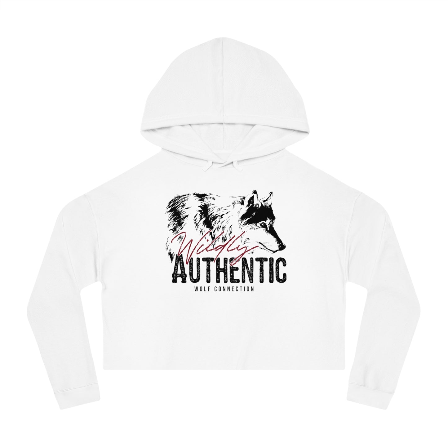 Wildly Authentic Women’s Cropped Hooded Sweatshirt