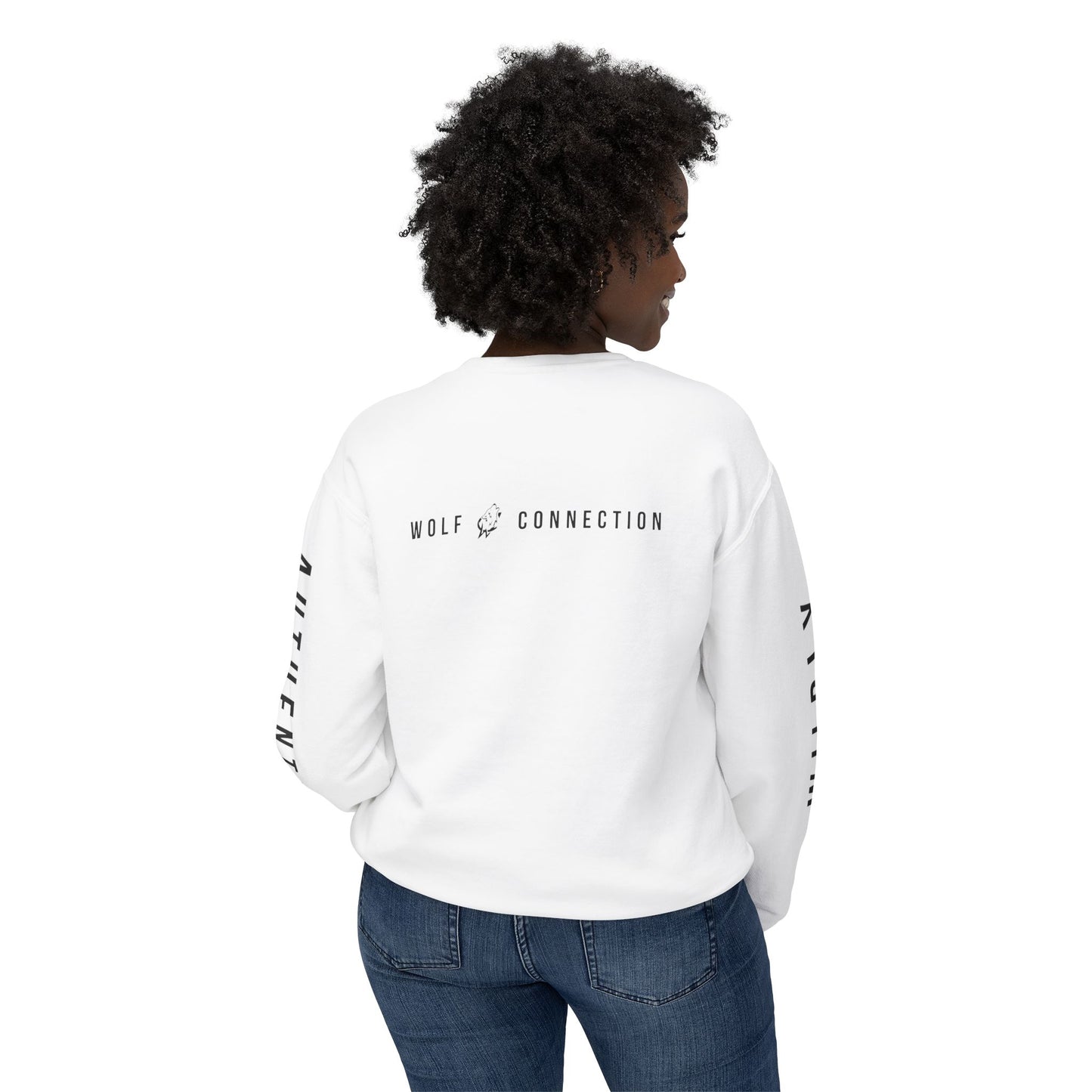 Nali (Teal/Orange) Crewneck Sweatshirt