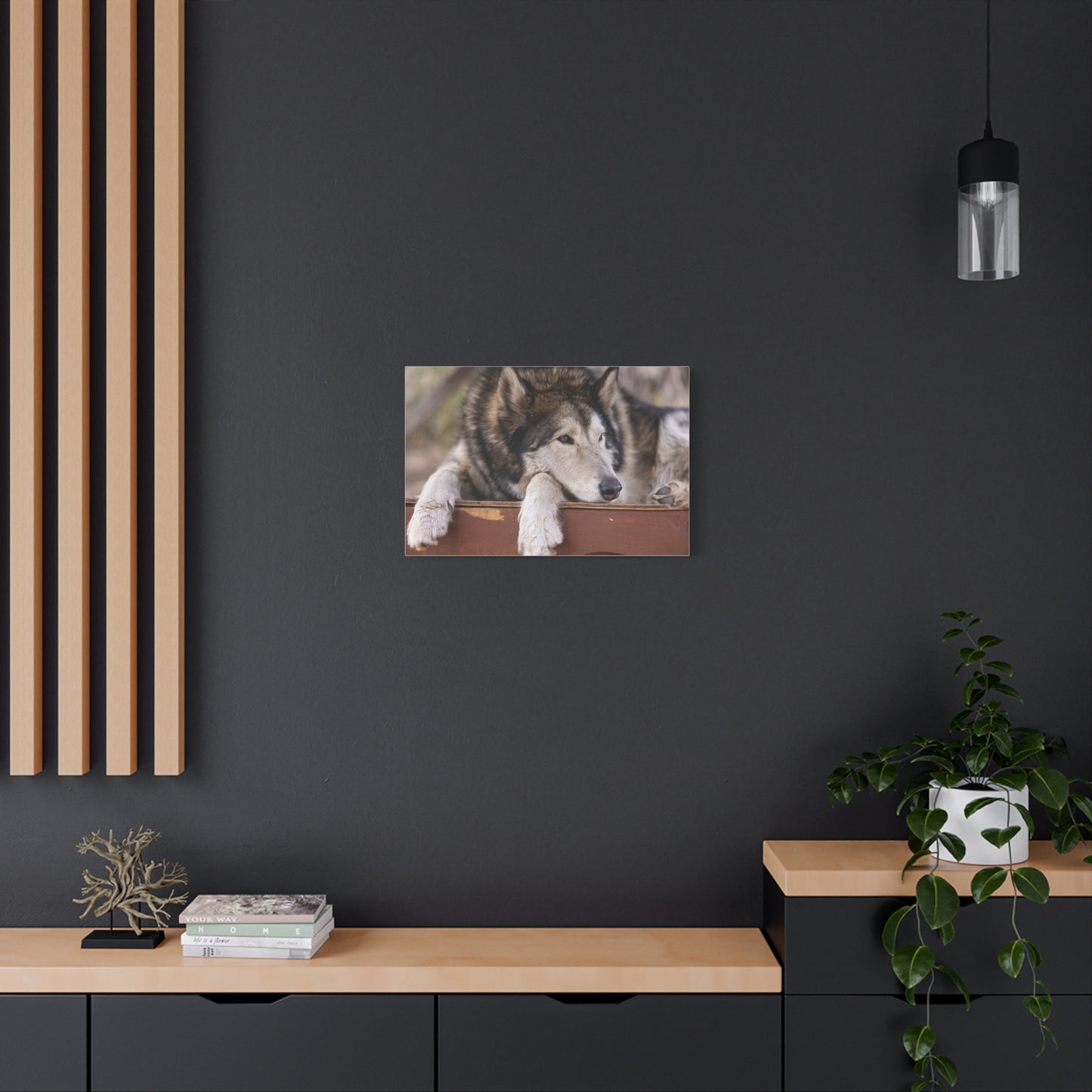 Wolfee Canvas Print