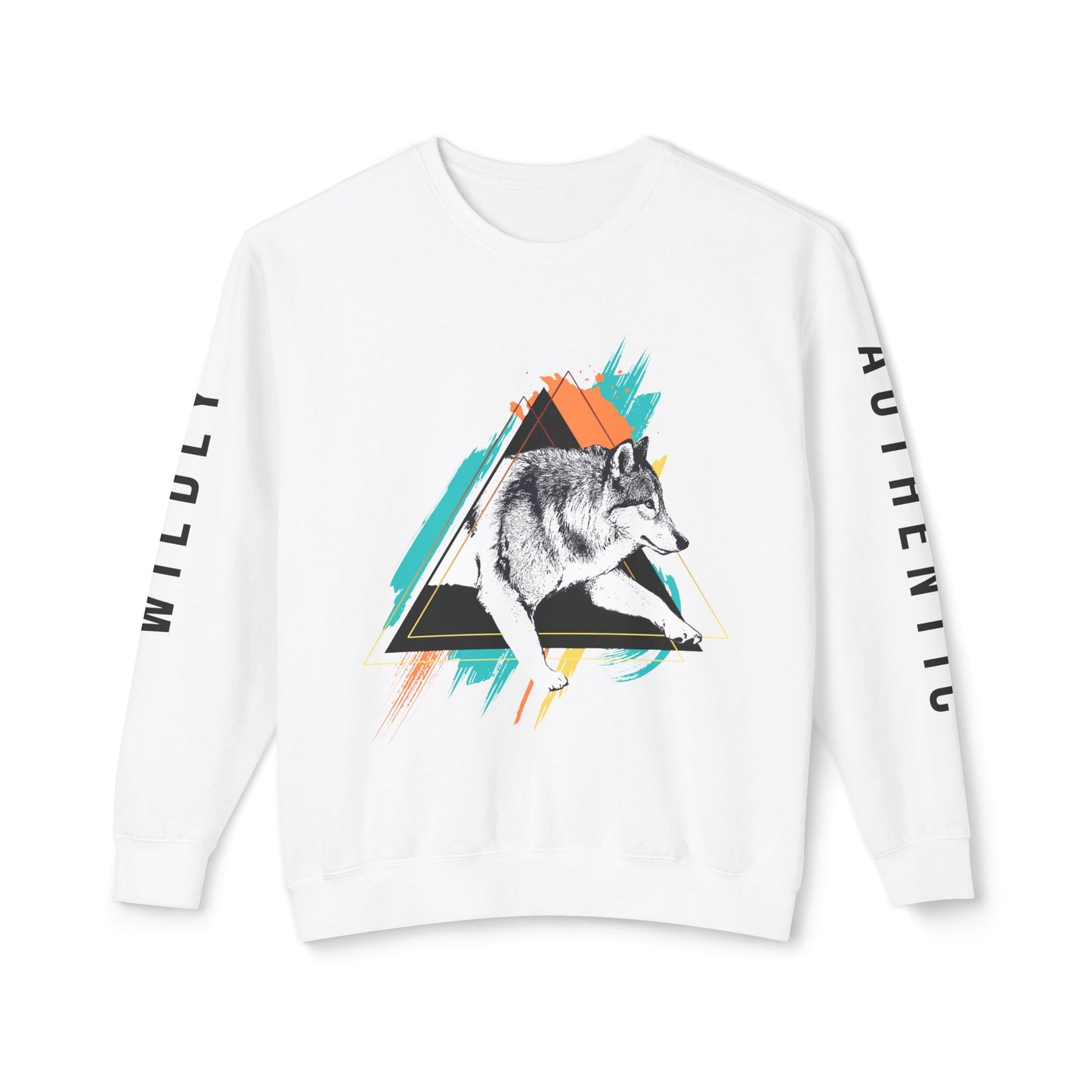 Nali (Teal/Orange) Crewneck Sweatshirt