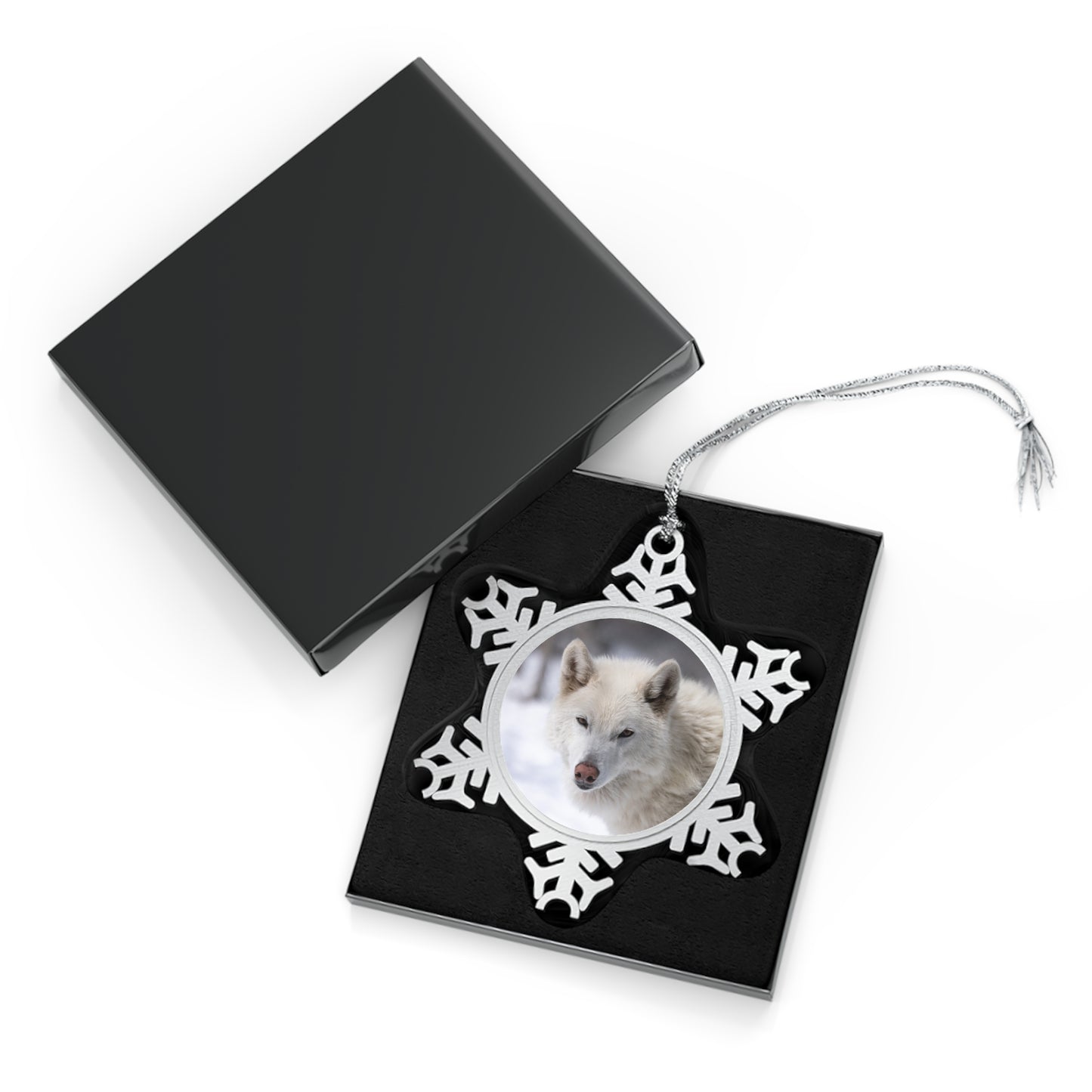 Annie Pewter Snowflake Ornament