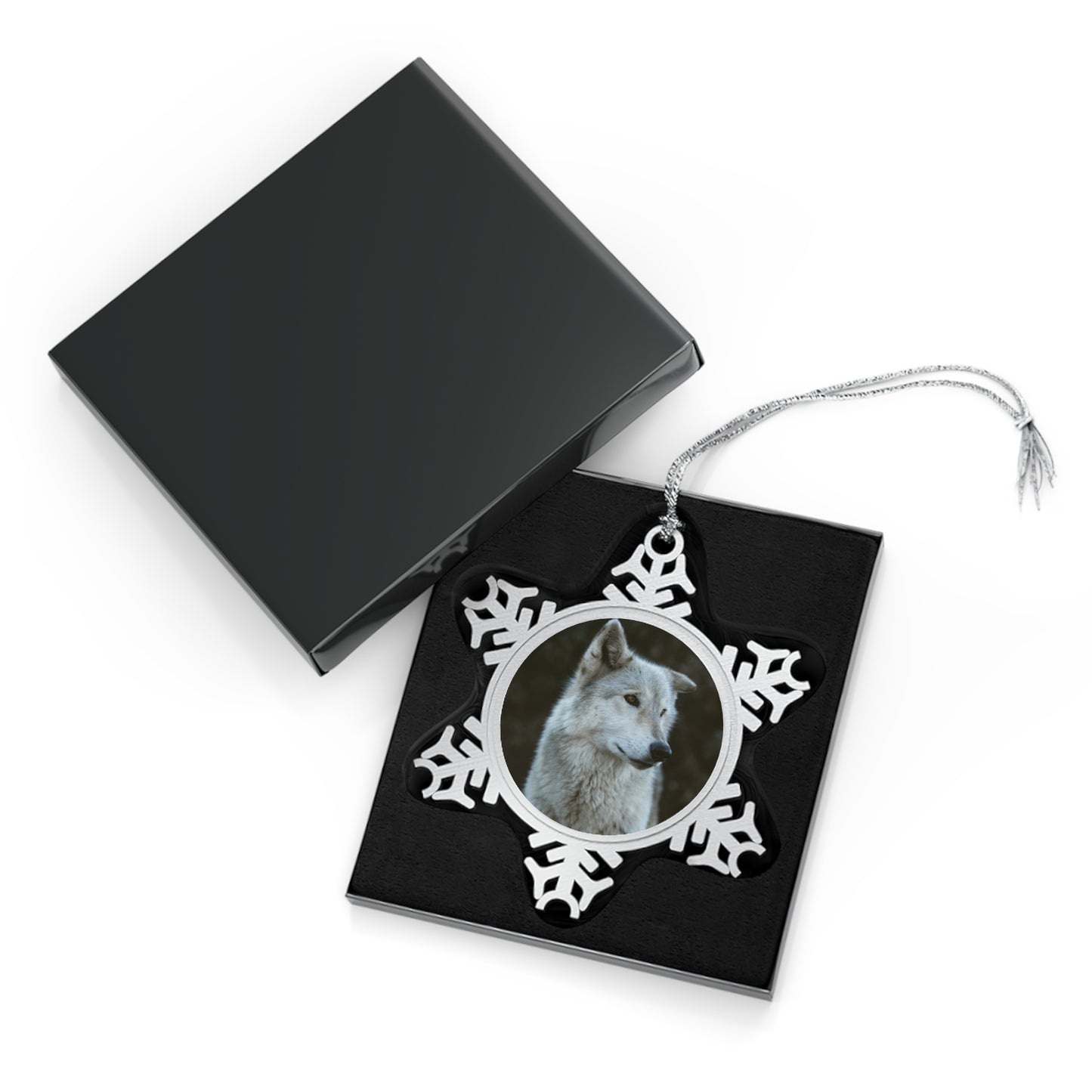 Willow Pewter Snowflake Ornament