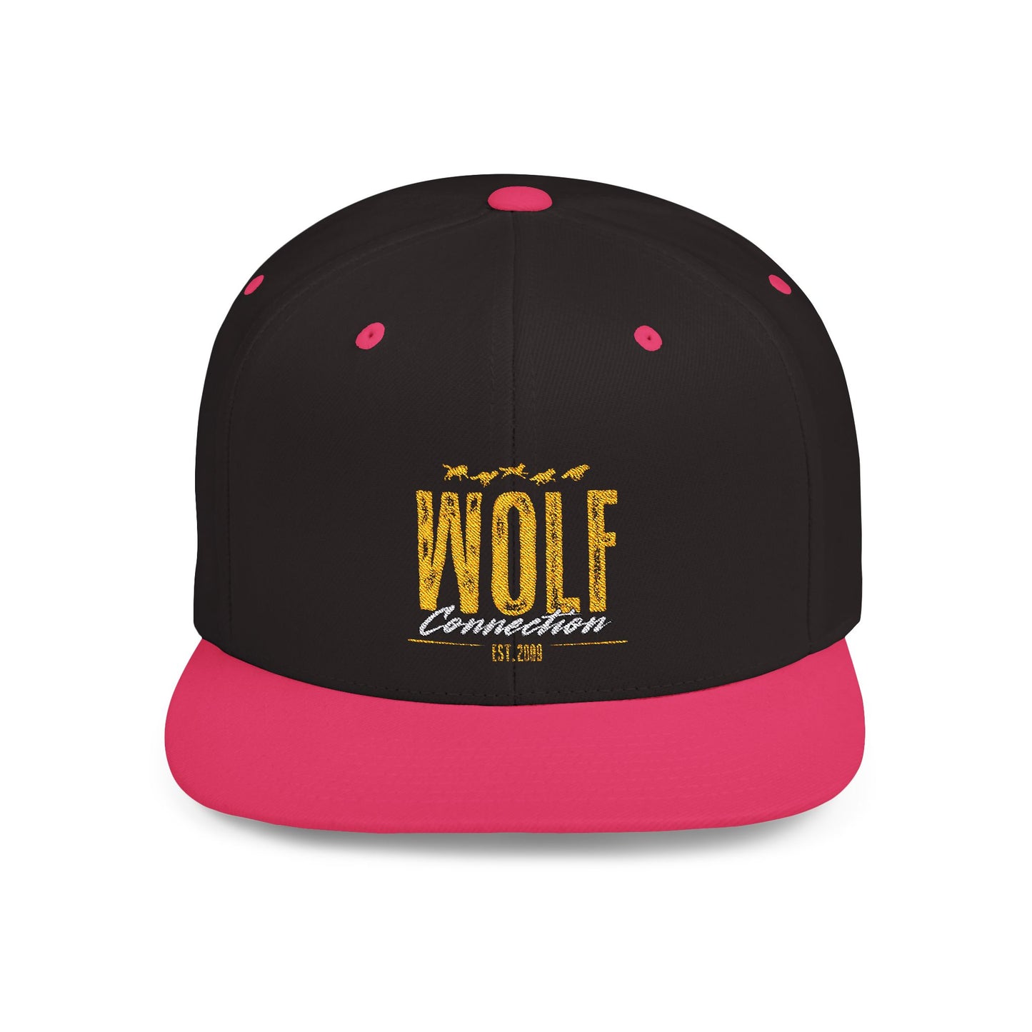 Wolf Connection Pack Flat Bill Snapback