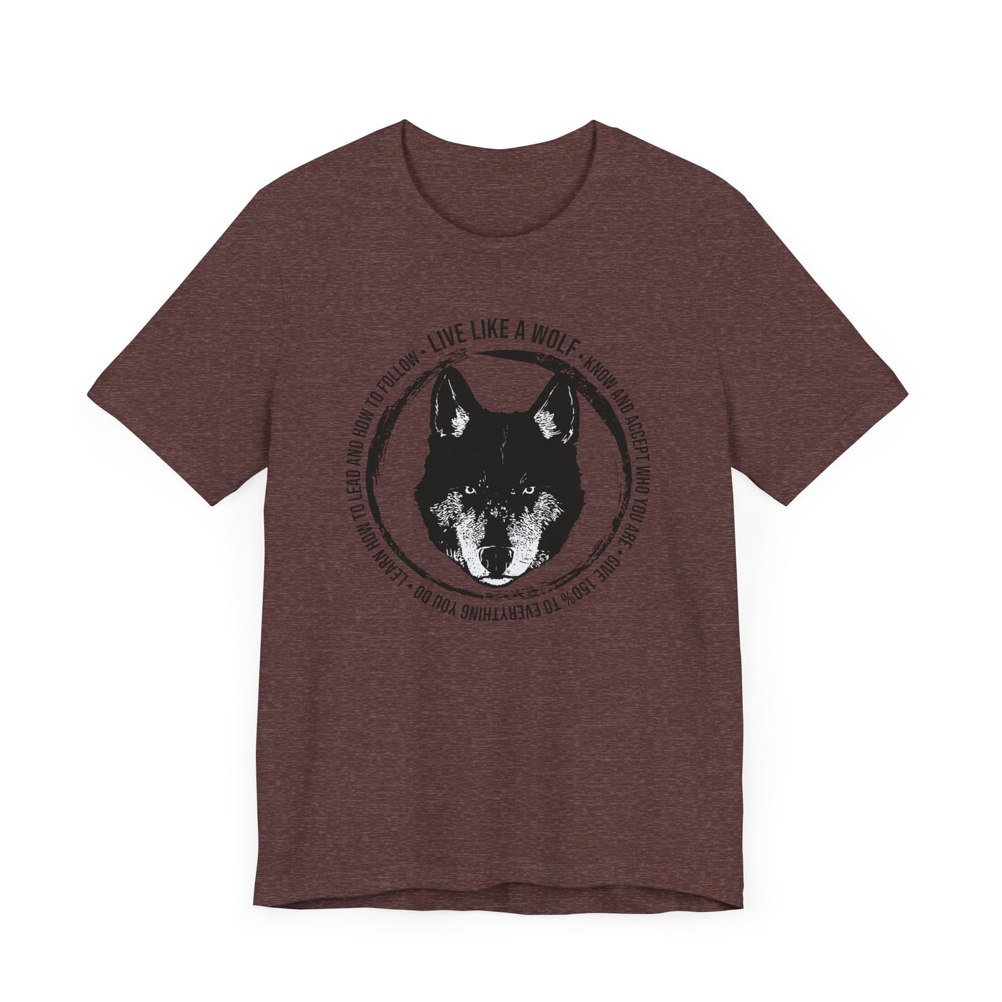 Live Like a Wolf Short Sleeve Tee