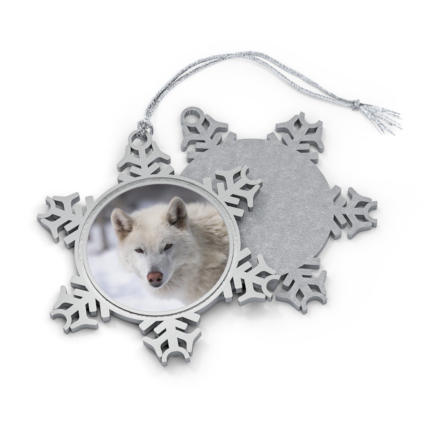 Annie Pewter Snowflake Ornament