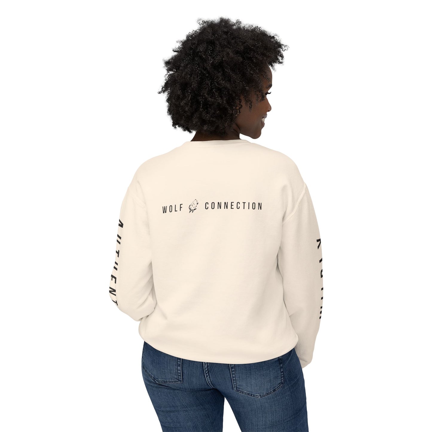 Nali (Teal/Orange) Crewneck Sweatshirt