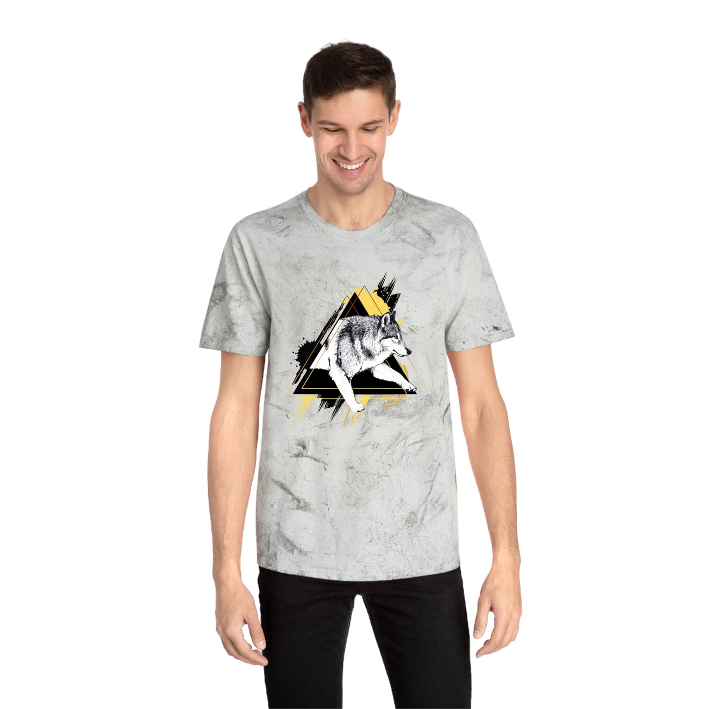 Nali (Black/Yellow) Color Blast T-Shirt