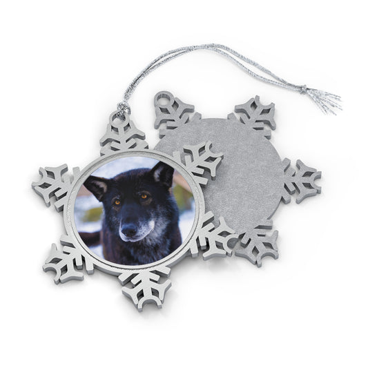 Gemma Pewter Snowflake Ornament