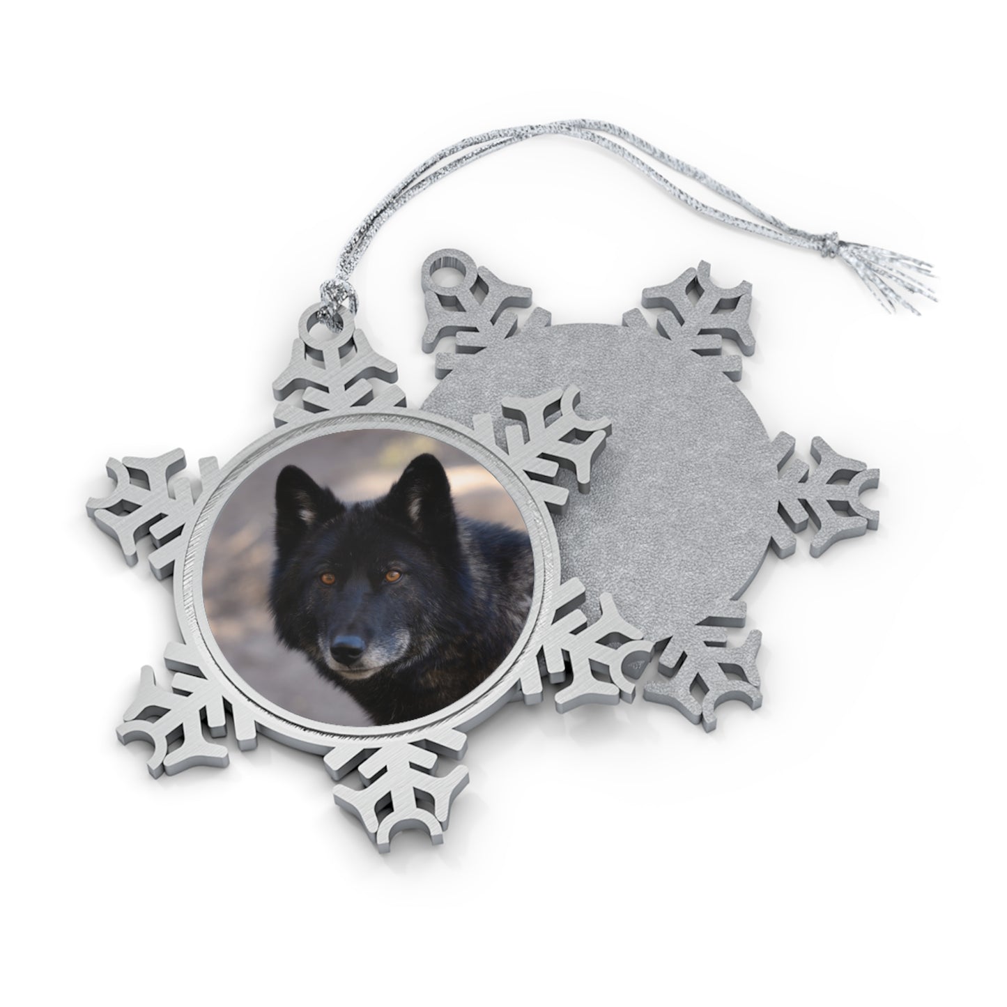 Lakota Pewter Snowflake Ornament