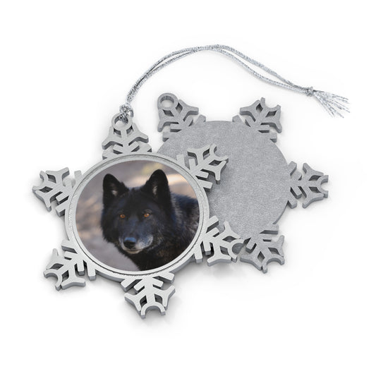 Lakota Pewter Snowflake Ornament