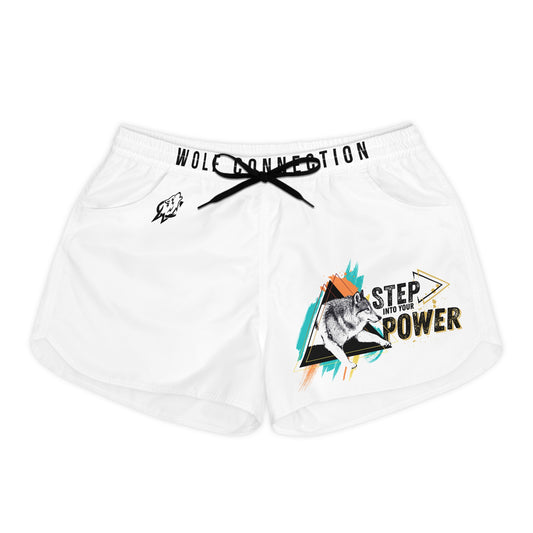 Step Into Your Power Women's Casual Shorts (AOP)