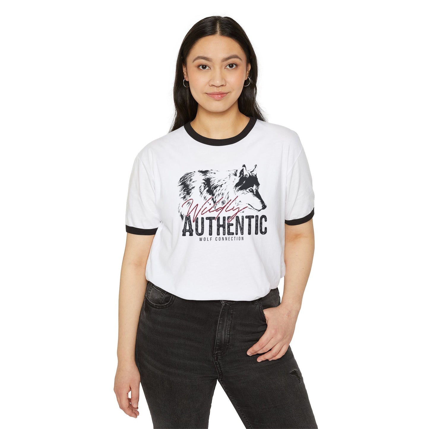 Wildly Authentic Unisex Cotton Ringer T-Shirt