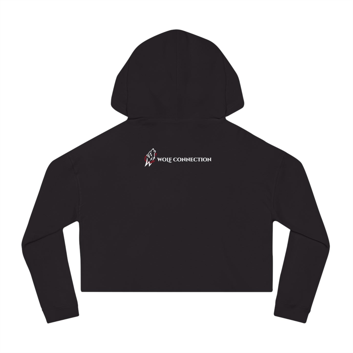 Step Into Your Power (Teal/Orange) Women’s Cropped Hooded Sweatshirt