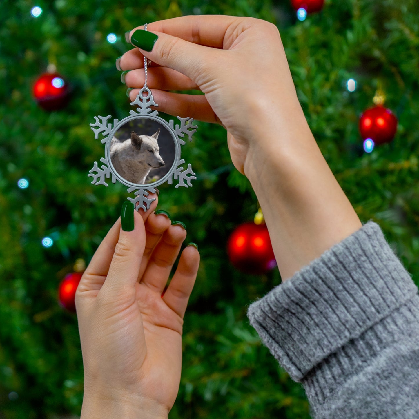 Beo Pewter Snowflake Ornament