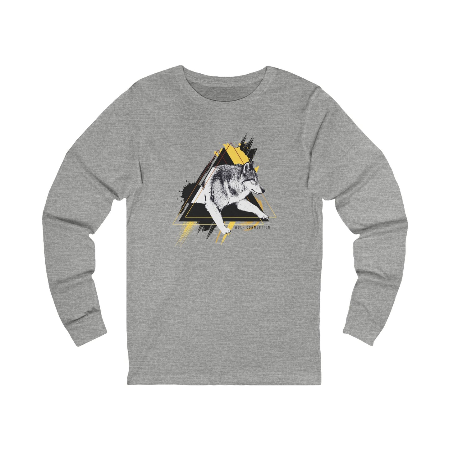 Nali (Black/Yellow) Unisex Jersey Long Sleeve Tee