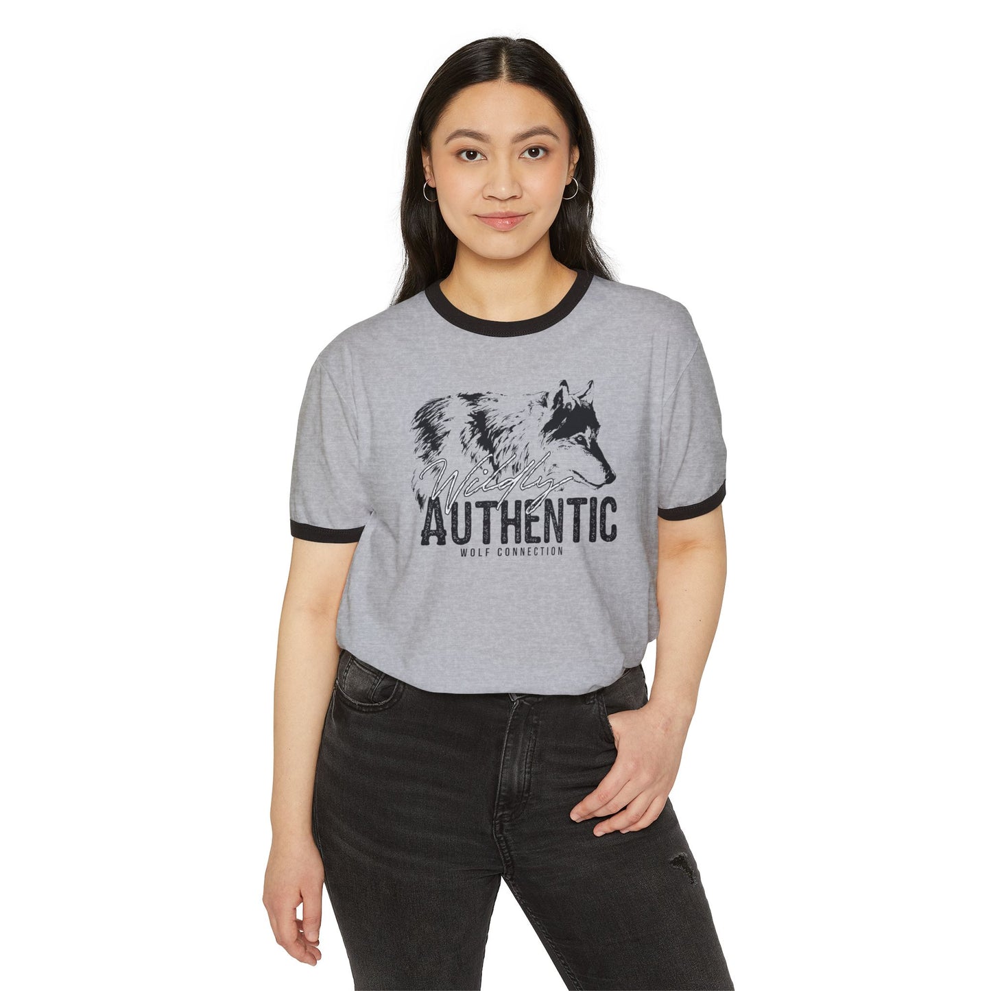 Wildly Authentic Unisex Cotton Ringer T-Shirt