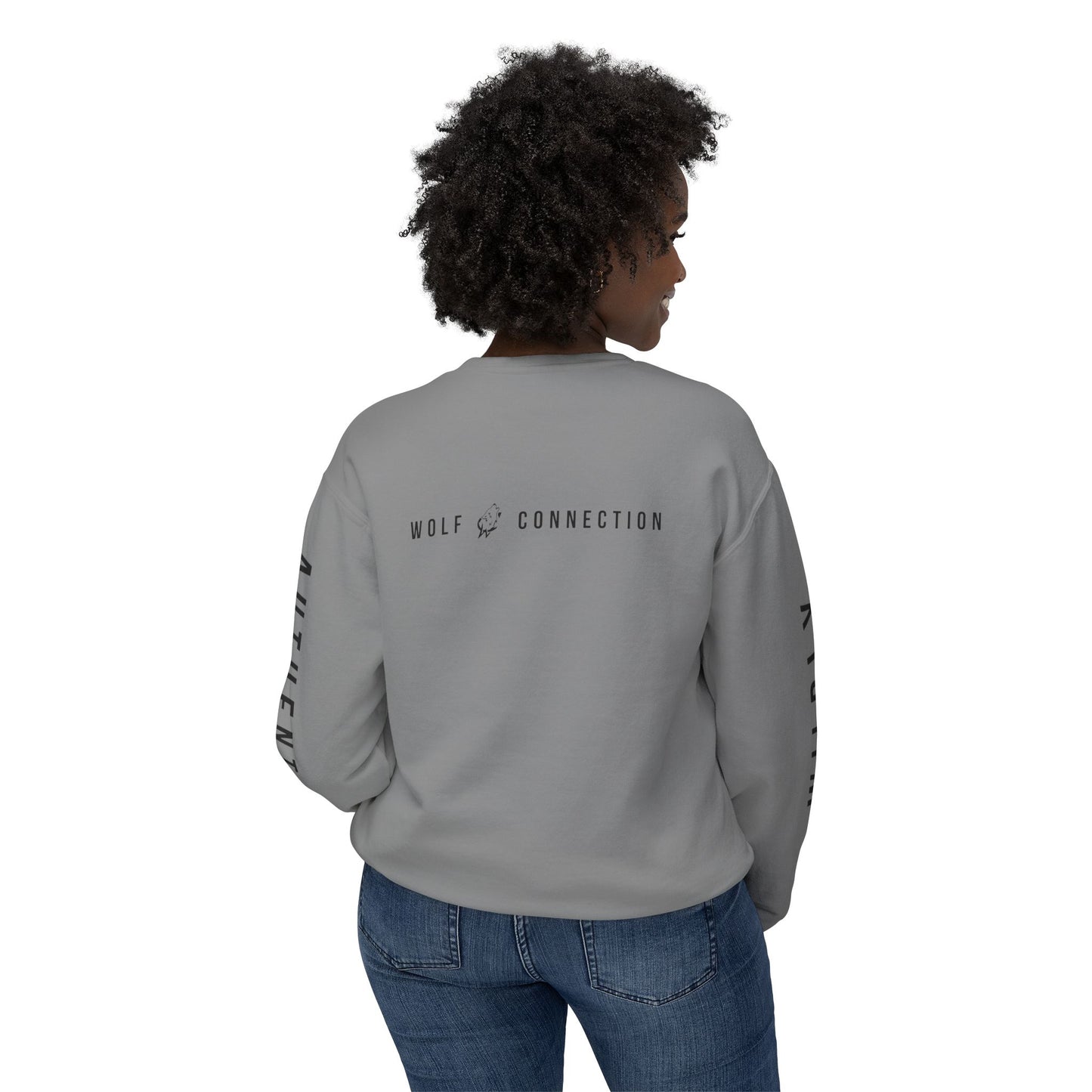 Nali (Teal/Orange) Crewneck Sweatshirt