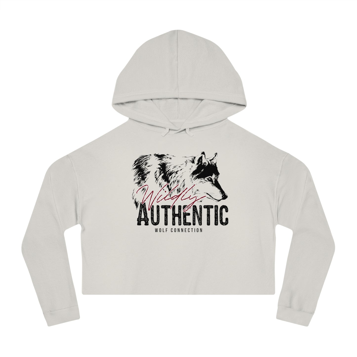 Wildly Authentic Women’s Cropped Hooded Sweatshirt