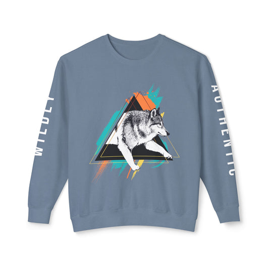 Nali (Teal/Orange) Crewneck Sweatshirt