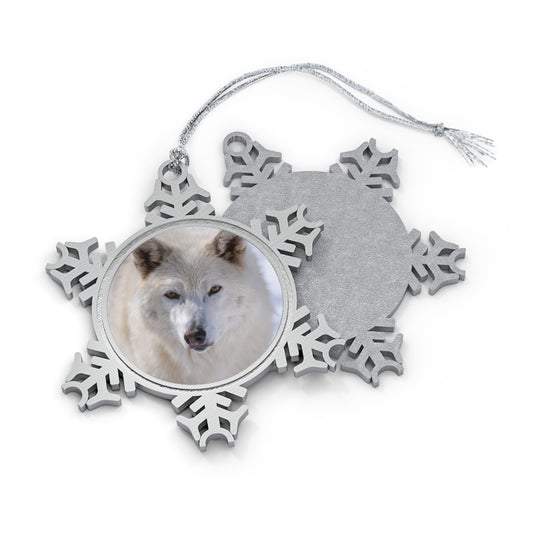 Charlee Pewter Snowflake Ornament