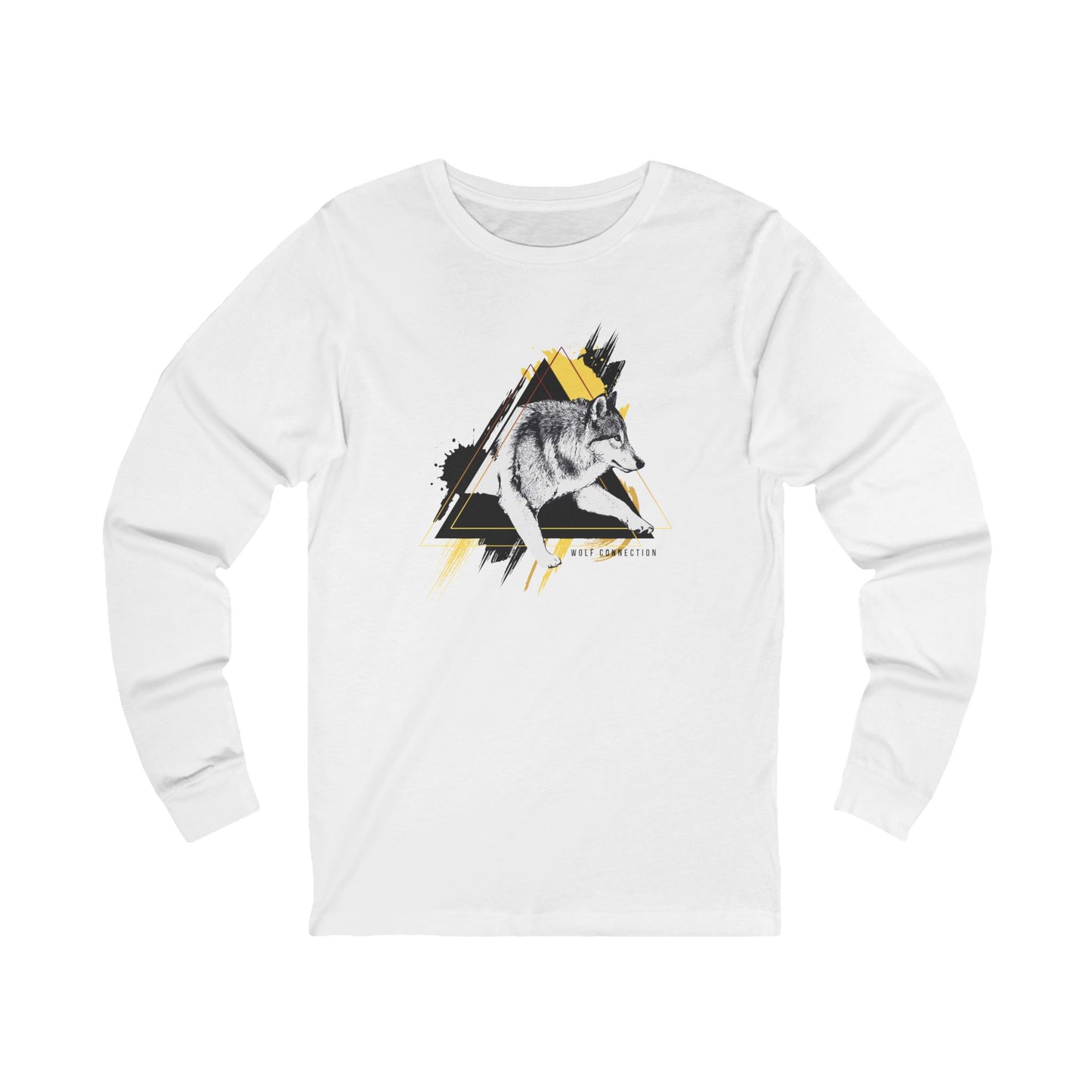 Nali (Black/Yellow) Unisex Jersey Long Sleeve Tee